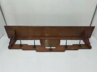 ВЕШАЛКА ДЕРЕВЯННАЯ ПОДВЕСНАЯ АНТИКВАРИАТ