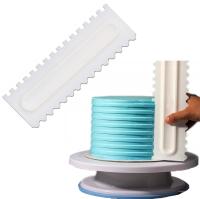 ŁOPATKA DO DEKORACJI CIAST TORTÓW MASY PACKA DO KREMU dwustronna DEKORACJI