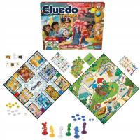 CLUEDO Junior Hasbro - gra detektystywiczna 2w1 dla najmłodszych