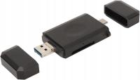 3 w 1 SD/TF Card/czytnik Dysków USB, USB C USB do