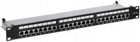 PATCH PANEL RJ-45 DO SZAFY RACK 24 PORTY RJ45 FTP
