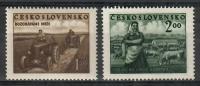 Czechosłowacja 1951 Mi 655-656 Czyste **