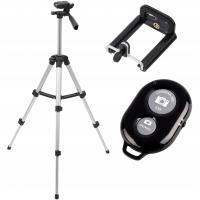 ST5C STATYW FOTO 112CM TRIPOD UCHWYT NA TEL PILOT