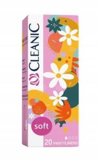 Cleanic Soft Wkładki higieniczne, 20 sztuk