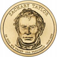 1 $ Prezydenci USA Zachary Taylor (1849-1850) 2009 D nr 12