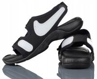 Nike sandałki dziecięce tkanina czarny