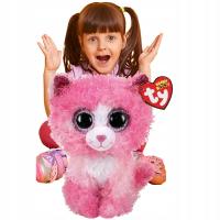 KOT Maskotka Beanie Boos Reagan Różowy Kot 15cm