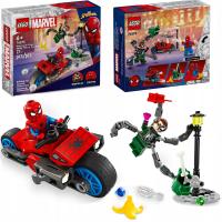 LEGO SUPER HEROES 76275 POŚCIG NA MOTOCYKLU: SPIDER-MAN vs. DOC OCK