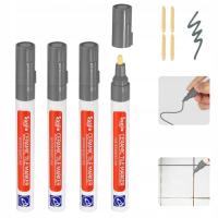 4X Ciemno szary marker do fug wodoodporny do renowacji