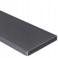 PARAPET WEWNĘTRZNY LAMINOWANY -DRAKO- MDF ANTRACYT gr. 2 cm.