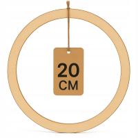Drewniana Obręcz Koło Do Łapacza Snów Baza Makramy 20cm
