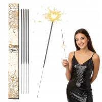 Длинные бенгальские огни 40 см 5 шт искусственные фейерверки Новый год Новый год