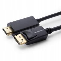 DisplayPort - HDMI 0.5m czarny (MC-DP-HDMI-050)