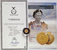 Palau 1 dolar 2010 Tyberiusz waga 0.5 gr złoto 999 UNC