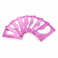 Гелевые подушечки для наращивания ресниц фиолетовые 100шт.