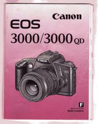 CANON EOS 3000 / 3000 QD INSTRUKCJA