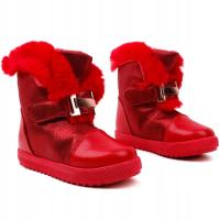 BOTKI DZIEWCZĘCE OCIEPLANE ŚNIEGOWCE RZEPY ZIMWOWE