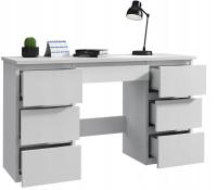 Письменный стол белый компьютерный большой с выдвижными ящиками Beta 4