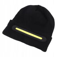 Oświetlona diodami LED ciepa czapka z dzianiny Czapka ze światem do DZ