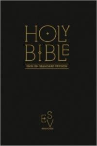Holy Bible: English Standard Version (ESV) Anglicised Black Gift and Award