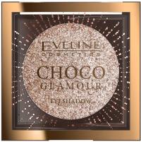 Eveline Choco Glamour глянцевая тень Топпер пятна блеск влажный сухой