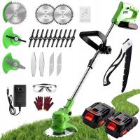 Bezprzewodowy obrzeże 24 V bezszczotkowa kosa akumulatorowa z 2 bateriami