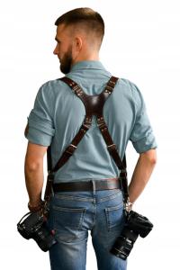 Szelki fotograficzne skórzane CH