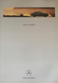 Mercedes-Benz The CLK Coupes Katalog Prospekt wielostronicowy