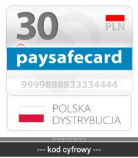 PAYSAFECARD PSC 30 рублей