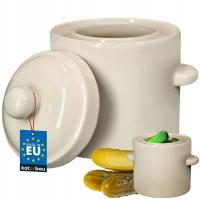 ГЕРМЕТИЧНЫЙ ГОРШОК 1,8 Л БОЧКА ДЛЯ КВАШЕНИЯ ОГУРЦОВ КАПУСТА КРЫШКА