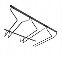 Wieszak Na Kieliszki 3-rzędowy - dł.29,2cm SUROWY