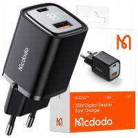 MCDODO NANO GAN зарядное устройство USB / USB-C PD 33W метр