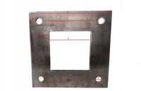 BLACHA MONTAŻOWA MARKA PODSTAWA SŁUPKA 80x80 5mm