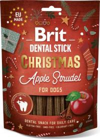 Brit Dental Stick Christmas Przysmak dla psa Edycja świąteczna Prezent 250g