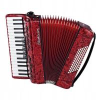 Akordeon Startone Piano Accordion 72 Red MKII