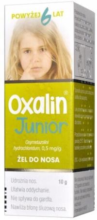 Oxalin Junior, 0,5 мг / г, гель для носа, 10 г
