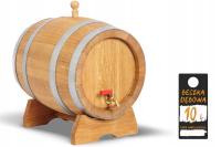 Дубовая бочка 10л для виски самогон вино настойки спирт (PzH аттестат)