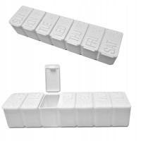 Kasetka tygodniowa na leki 1 przegródki na dobę