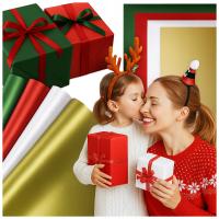 PAPIER DO PAKOWANIA PREZENTÓW PACZEK ŚWIĄTECZNY SATYNOWY PAKOWY PREZENTOWY