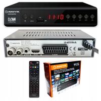 Tuner Dekoder DVBT2 DVBT 2 TV naziemnej HEVC H.265 HDMI PVR EPG 1080p Manta