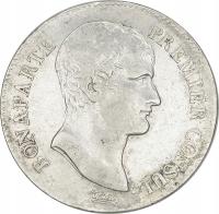 19.hy.FRANCJA, BONAPARTE I KONSUL,5 FRANKÓW 1803 A