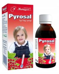 PYROSAL syrop lek gorączka dla dzieci 4+ 125 g