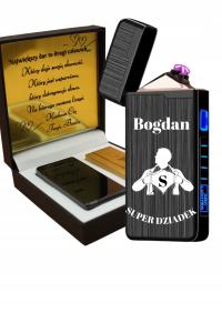 Плазменная зажигалка N гравер подарок бойфренд дедушка День Святого Валентина