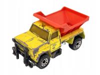 HIGHWAY MAINTENANCE TRUCK, Matchbox 1990, Resoraki, Die cast, Żółty 1:63