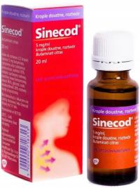 Sinecod пероральные капли для детей 5 мг / мл 20 мл