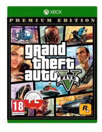 GRAND THEFT AUTO V GTA 5 PREMIUM EDITION PO POLSKU