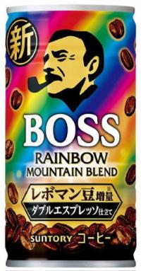 Kawa BOSS Rainbow Mountain Blend 185ml Suntory
