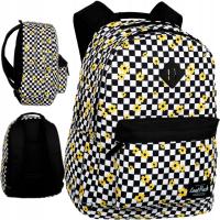 Plecak szkolny młodzieżowy CoolPack Chess Flow w kratkę 4-8 klasa