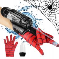 RĘKAWICA SPIDERMAN WYRZUTNIA SIATKI WODNEJ PISTOLET NA WODĘ ZABAWKA PREZENT