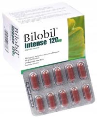 Bilobil Intense 120 mg lek na pamięć i koncentrację 60 kapsułek